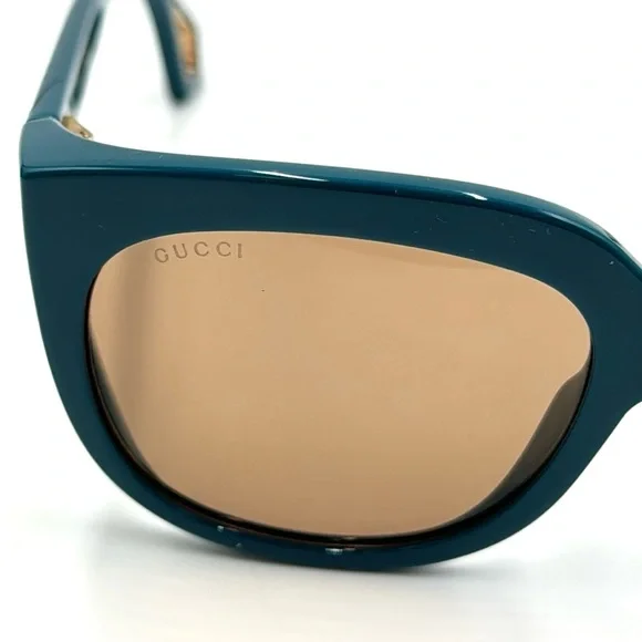 Gucci 57mm Square Sunglasses Style GG0468S display picture 3